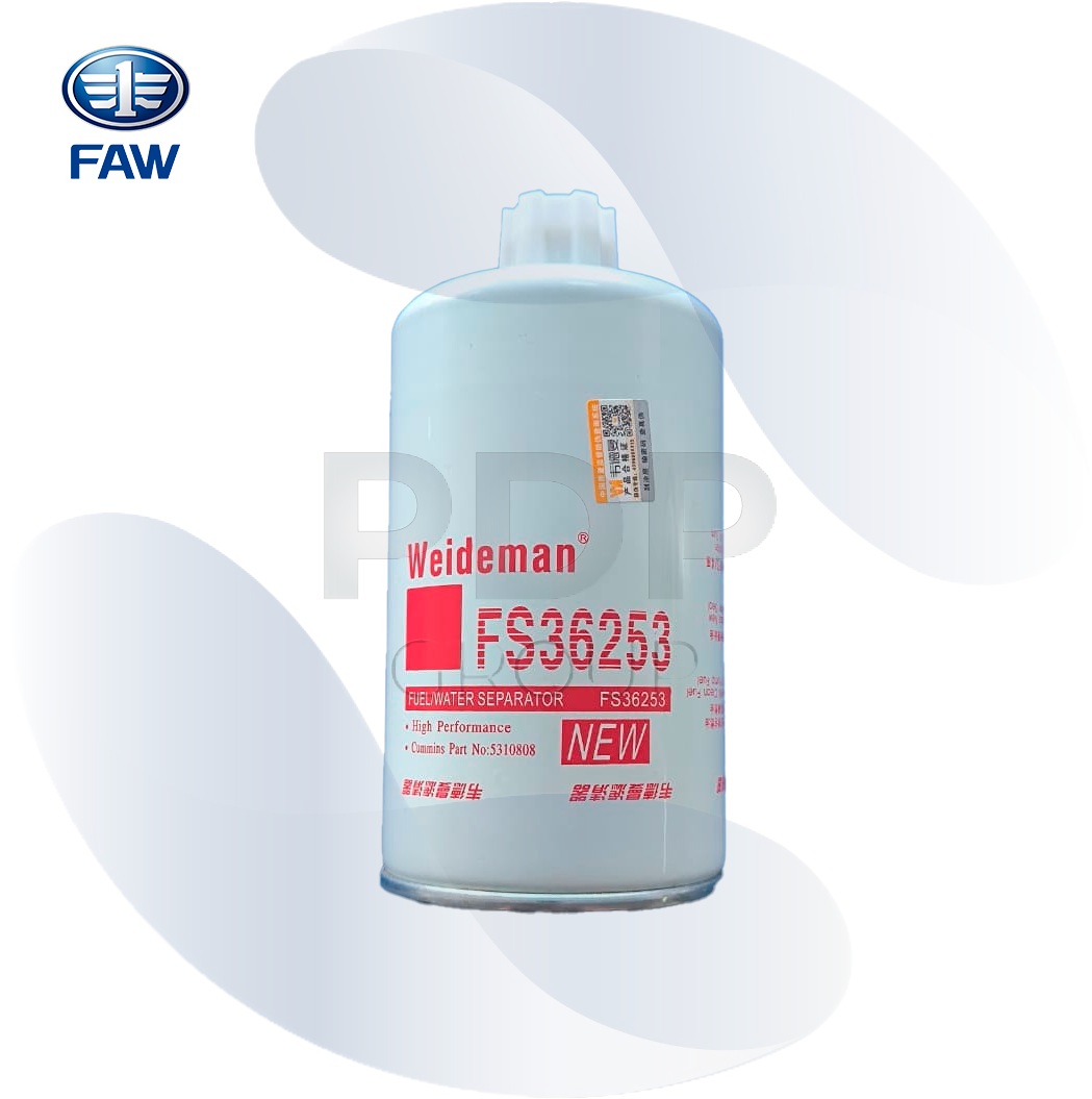 FAW 2412D FILTRO COMBUSTIBLE SECUNDARIO CON SEPARADOR FS36253 3020D 1O2E